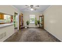 Bright dining area with a large window, perfect for Gathering meals and entertaining at 820 Nuttree Pl, Raleigh, NC 27606