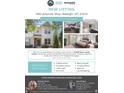 Real estate listing flyer showcasing the home's exterior, key features, and agent contact information at 7851 Allscott Way, Raleigh, NC 27612