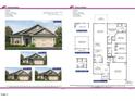 Adams Homes floor plan shows the layout of the 2030 model at 16 Decatur Dr, Fuquay Varina, NC 27526