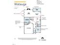 Layout of a first-floor plan featuring a study, kitchen, great room, and breakfast area at 2393 Picual Way # 22, New Hill, NC 27562
