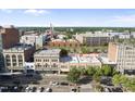 An aerial view of a building with an address of 323 W Main Street - Apt. C at 323 W Main St # C, Durham, NC 27701
