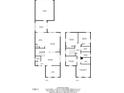 Detailed floor plan showcasing layout and dimensions at 704 Moonbeam Dr, Raleigh, NC 27603