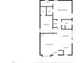 Layout of home with labelled primary bedroom, living room, kitchen, and bathrooms at 7028 Pebble Brook Way, Rocky Mount, NC 27804