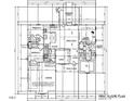 First floor blueprint illustrating room layouts, dimensions, and the locations of the kitchen, bedrooms, and bathrooms at 155 Diamond Creek Dr, Zebulon, NC 27597