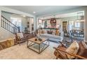 Bright, open-concept space with kitchen, living, and dining areas, perfect for entertaining and Gathering life at 269 Ivy Ridge Rd, Chapel Hill, NC 27516