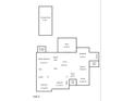Detailed floor plan showcasing the layout and dimensions of the home at 110 Woodland Ridge Dr, Fuquay Varina, NC 27526