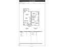 Detailed floor plan showcasing the layout and dimensions of the home's two floors at 1204 Maroon Dr, Durham, NC 27713