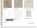 Selection of hard surface flooring, carpet, tile, countertops and backsplash for the house at 132 Seagraves Creek Ln, Holly Springs, NC 27540