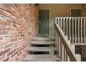 Brick stairwell leading to the entrance of unit 1504 at 1504 Oak Tree Dr, Chapel Hill, NC 27517