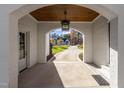 View of the front of this home from the porte cochere at 1416 Bailey Hill Dr, Raleigh, NC 27614