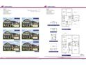 Detailed floor plan of the Adams Homes 3629 model, featuring bedrooms, living spaces, and optional upgrades at 115 River Chapel Dr, Fuquay Varina, NC 27526