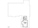 Upstairs floor plan features a bonus room with a future bathroom and closet area at 4002 Dublin Ct, Burlington, NC 27215