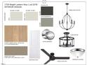 Interior design with paint colors, flooring and lighting selections at 1720 Bright Lantern Way, Wendell, NC 27591