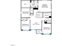 Second floor layout with four bedrooms, including a main suite, a loft area, and two bathrooms for comfortable living at 65 Cribbs Ln, Middlesex, NC 27557