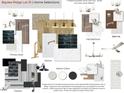 Home design selection board showcasing interior finishes, fixtures, and exterior elements for a cohesive style at 63 W Victoria Ridge Dr # 31, Selma, NC 27576