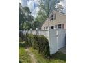 Backyard features a privacy fence and green foliage at 432 N Mercer N St, Rocky Mount, NC 27801