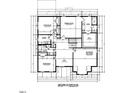 Second floor plan showcasing bedrooms, laundry, loft, primary suite and walk-in closet dimensions at 2521 Terri Creek Dr # 25, Fuquay Varina, NC 27526