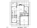 First floor plan with kitchen, dining, study, Gathering, nook, and garage dimensions at 2521 Terri Creek Dr # 25, Fuquay Varina, NC 27526