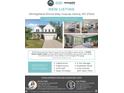 Real estate flyer showcasing a new listing with property features and agent contact information at 128 Highland Grove Way, Fuquay Varina, NC 27526