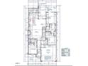 Detailed first-floor plan, illustrating room layouts, dimensions, and features like the kitchen and Gathering room at 109 Edenburgh Rd, Raleigh, NC 27608