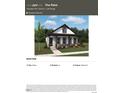 Exterior rendering of a new construction home with a cozy front porch at 2874 Quarry Rd # 165, Rolesville, NC 27571