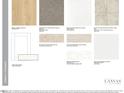 Interior selections featuring flooring, tile, cabinets, and countertop samples at 2625 Stonington Dr, Cary, NC 27523
