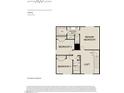 Genna Second Floor plan showcasing primary bath, bedrooms, bath 2, and a loft at 2868 Quarry Rd # 167, Rolesville, NC 27571
