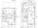 Floor plans for a two-story home with multiple bedrooms, bathrooms, and a kitchen with a pantry at 618 Price Ave, Durham, NC 27701
