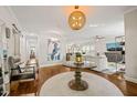 Spacious living room with hardwood floors, stylish decor, and an open layout at 2210 Bedford Ave, Raleigh, NC 27607