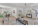 Bright living room featuring a modern design, neutral colors, and an open floor plan at 801 N Elm St, Durham, NC 27701