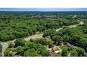 Expansive aerial view of a lush, green neighborhood at 1274 Candlewood Dr, Elon, NC 27244