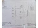 Property survey showing lot dimensions, easements, and surrounding roads in Wake County at 630 Sunnybrook Rd, Raleigh, NC 27610
