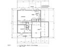 First floor blueprint featuring a Gathering room, living room, kitchen, dinette, garage and covered porch at 2554 Whitetail Rd, Nashville, NC 27856