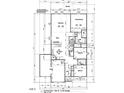 Architectural floor plan of a residence, including a Gathering room, kitchen, owner's suite, bedrooms, and a two-car garage at 2555 Whitetail Rd, Nashville, NC 27856