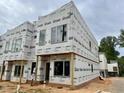 Townhome exterior covered in weather resistant wrap at 1523 1/2 Sunrise Ave, Raleigh, NC 27608