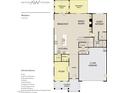 First floor plan featuring a kitchen, study, breakfast area, Gathering room, garage, and guest retreat at 549 Contempo Ct # 6, Rolesville, NC 27571