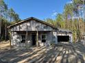 Exterior view of a home under construction with a garage at 240 Green Pines Estates Dr, Kenly, NC 27542