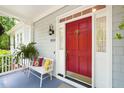 Inviting front door with sidelights, a brass knocker, and the house number displayed above at 3201 Keighley Forest Dr, Wake Forest, NC 27587