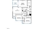 Floor plan displaying the second floor, featuring primary bedroom, additional bedrooms, and a loft area at 3217 Armeria Dr, Apex, NC 27502