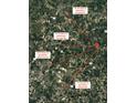 Aerial view showing the home's proximity to nearby cities and towns at 95 Live Oak Dr, Louisburg, NC 27549