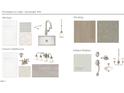 Selection of Providence Oak Homesite #99 kitchen and bathroom finishes at 524 Providence Springs Ln, Fuquay Varina, NC 27526
