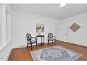 Inviting living room with hardwood floors, light walls, and traditional decor at 701 E Nash St, Spring Hope, NC 27882