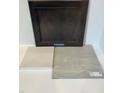 Interior finish samples showing cabinet, backsplash and flooring selections at 360 Chesapeak Commons St # 134, Garner, NC 27529