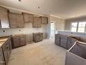 Spacious kitchen with plenty of cabinetry, offering ample storage for all your cooking needs at 112 Royal Ave, Selma, NC 27576