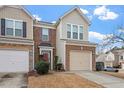 Inviting exterior showcasing well-maintained landscaping and a vibrant red front door at 4007 Newell Ln, Raleigh, NC 27616