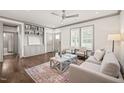 Open living space with built-in shelving and elegant furnishings at 905 E Lenoir St, Raleigh, NC 27610