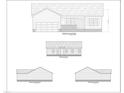 Charming single-Gathering home with detailed front, rear, and side elevations at 13169 S Nc-231 Hwy, Middlesex, NC 27557