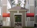 Exterior entrance showcasing an attractive covered entrance at 1331 Crab Orchard Dr # 001, Raleigh, NC 27606