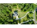 Tranquil property showcases a well-maintained home with lush greenery, long driveway, and landscaping at 639 Cedar Grove Rd, Pittsboro, NC 27312