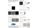 Selection of the homesite's finishes including siding, stone, shingles, countertops, flooring, lighting, and paint at 236 Golfview Ave, Benson, NC 27504